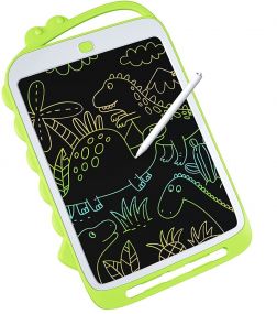 Toyshine 10" Big Size Writing Tablet for Kids, LCD Tab for Kids Drawing Pad Doodle Board Scribble and Play for 3-10 Years Old Boys/Girls Gifts Education Learning Toys- Green