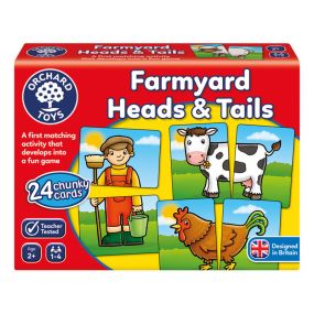 Orchard Toys Farmyard Heads and Tails for Kids 18+ Months