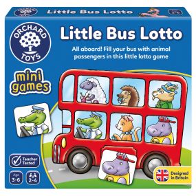 Orchard Toys Little Bus Lotto for Kids 3+ Years