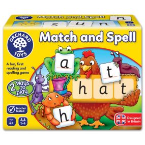 Orchard Toys Match and Spell for Kids 4+ Years