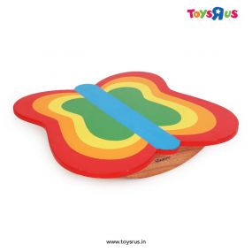 Shumee Butterfly Balance Board with Multicolour Child Safe Paint