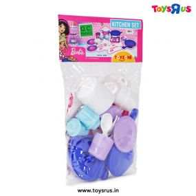 Toyzone Barbie Kitchen Set Toys for Girls for 2Y+ (Multicolor)