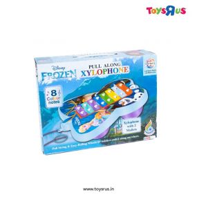 Ratnas Pull Along Xylophone Frozen For Infants & Toddlers