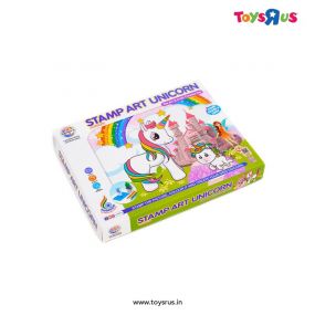 Ratnas Educational Art & Craft Unicorn Stamp Art for Kids 4Y+