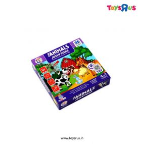 Ratnas Baby 4 in 1 Farm Animals Jigsaw Puzzle for Kids 2Y+