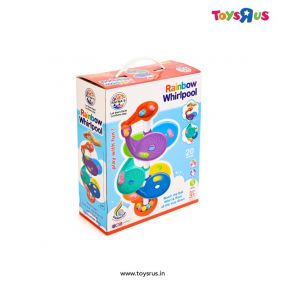 Ratnas Rainbow Whirlpool 7 Layer Ball Drop and ROLL Swirling Tower for Kids 3Y+