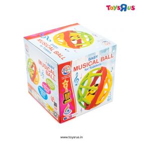 Ratnas Safe and Non-Toxic Baby Musical Ball for Babies Above 6months