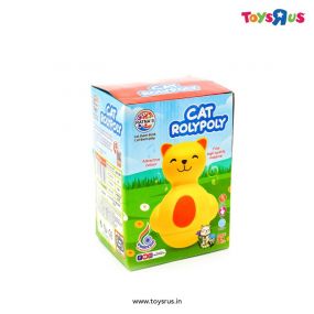 Ratnas High Quality Cat Roly Poly Push-Up Toy for Babies