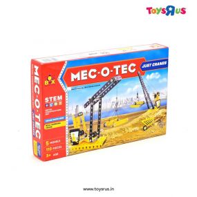 Ratnas Mec-O-Tec Just Metal Crane Construction Set STEM Toy For 8+ Years