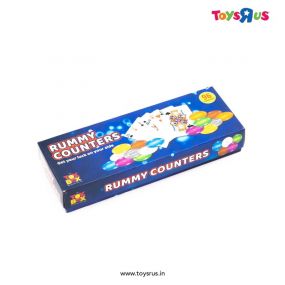 Ratnas Toys Box Rummy Counter Coins for Games (96 Counters)