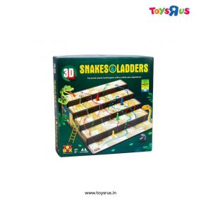 Ratnas New Entertainment 3D Snakes And Ladders for Kids
