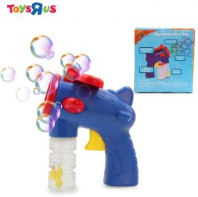 Sizzlin Cool Bubbles Little Pilot Gun Bubble Maker Toy for 2 to 5 Years Kids