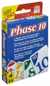 Mattel Games Phase 10 Card Game - Multicolour